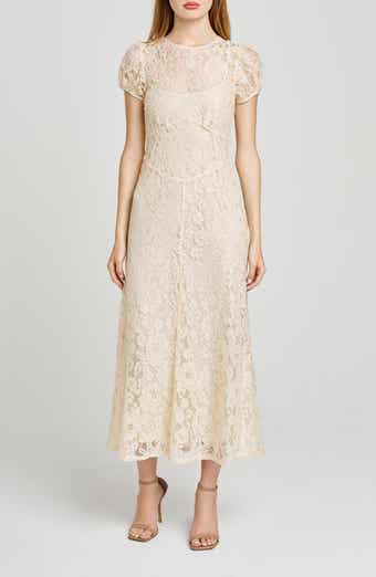 WAYF Clarity Lace Maxi Dress