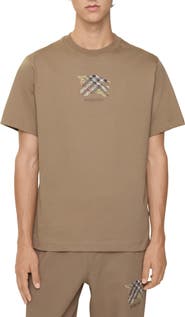Burberry Knight Check Cotton T-shirt
