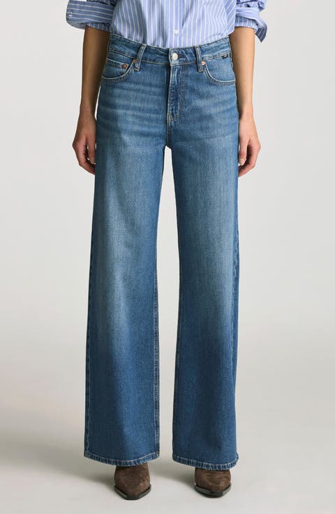 Florida High Waist Wide Leg Jeans