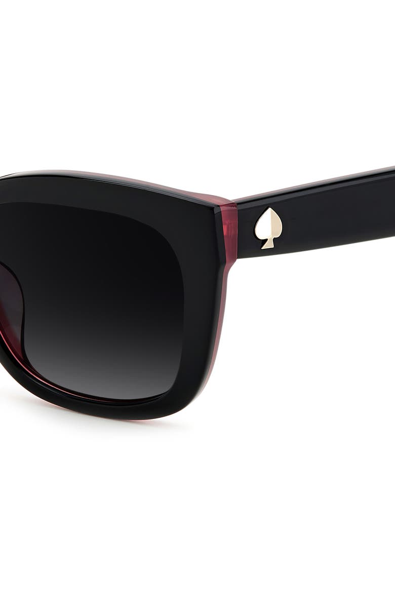 Kate Spade New York tammy 53mm rectangular sunglasses, Alternate, color, 