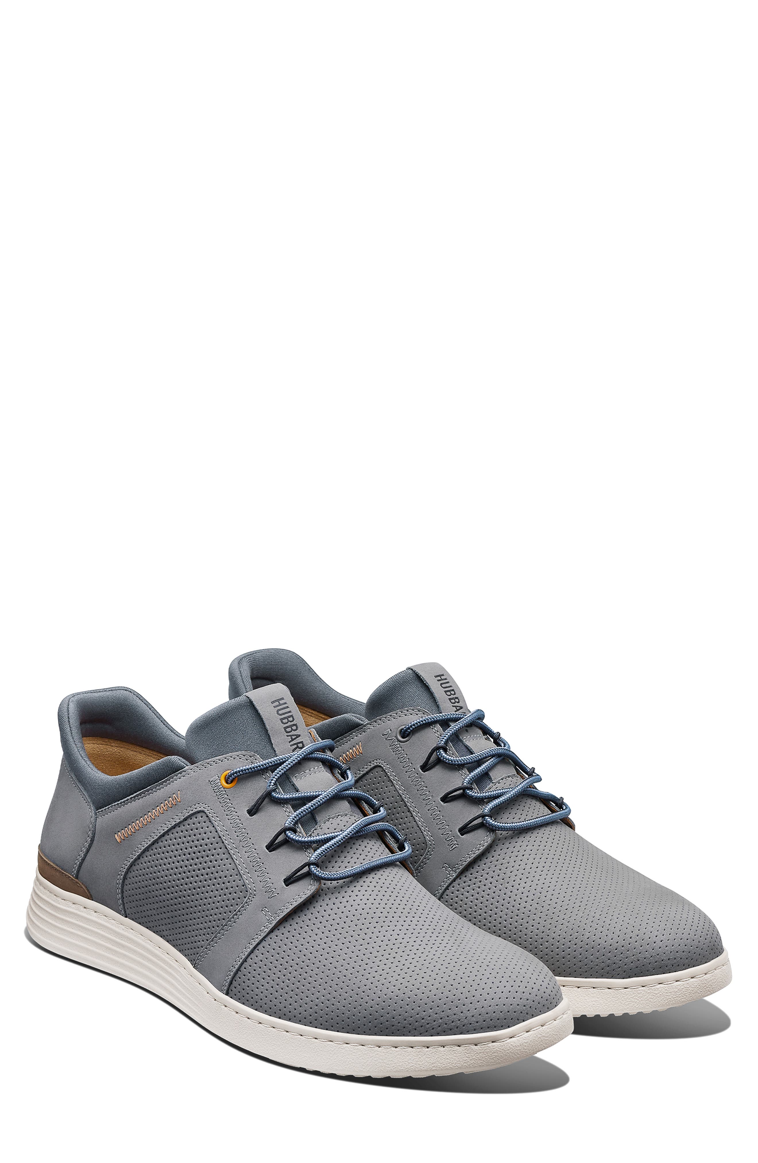 Samuel Hubbard Featherlight Muir Sneaker, Alternate, color, Gray Nubuck