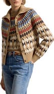 Polo Ralph Lauren Fair Isle Wool & Cashmere Cardigan