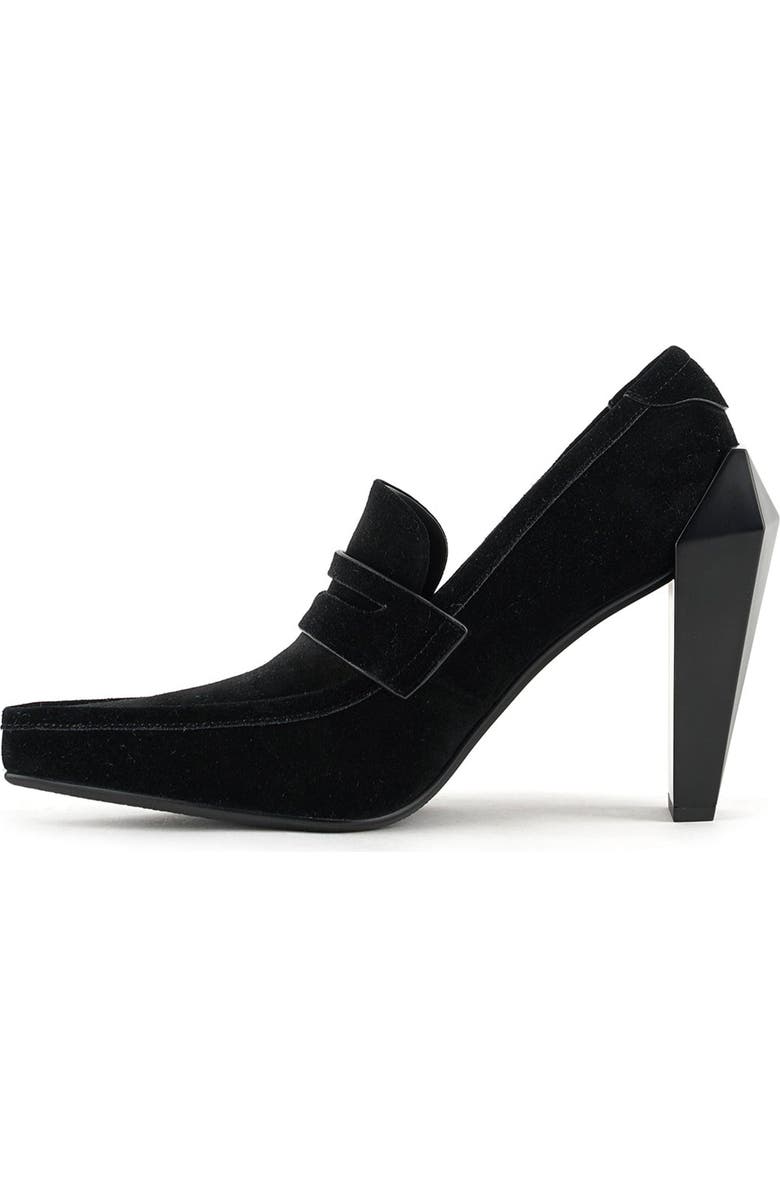 United Nude Gem Hi Loafer, Alternate, color, Black Ii