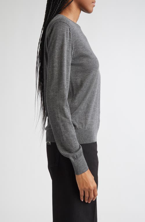Dolce & Gabbana Maglione Rasato Fin.18 Knitwear Grey In Gray