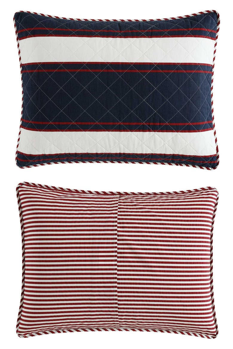 Wesley Quilt & Sham Set, Alternate, color, NAVY