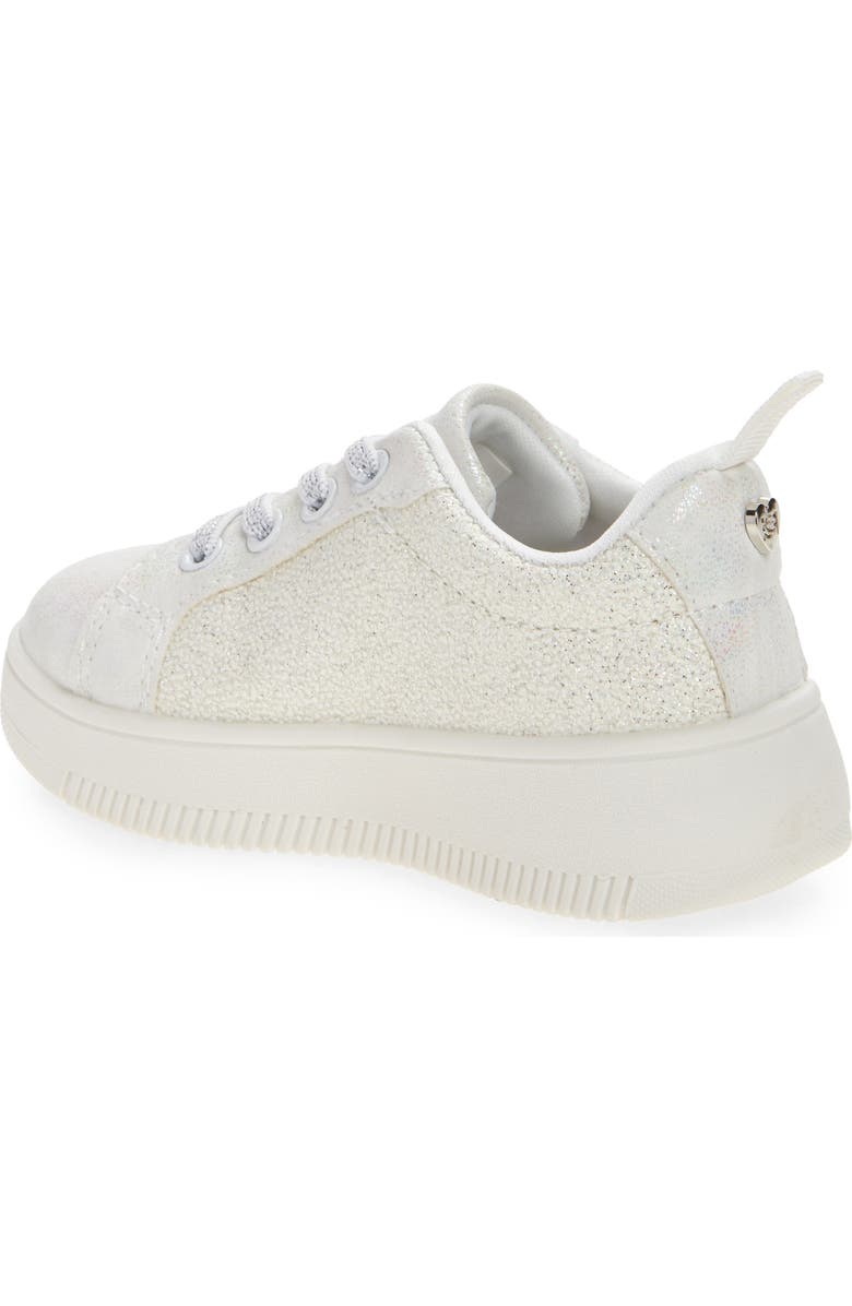 bebe Kids' Platform Sneaker, Alternate, color, White
