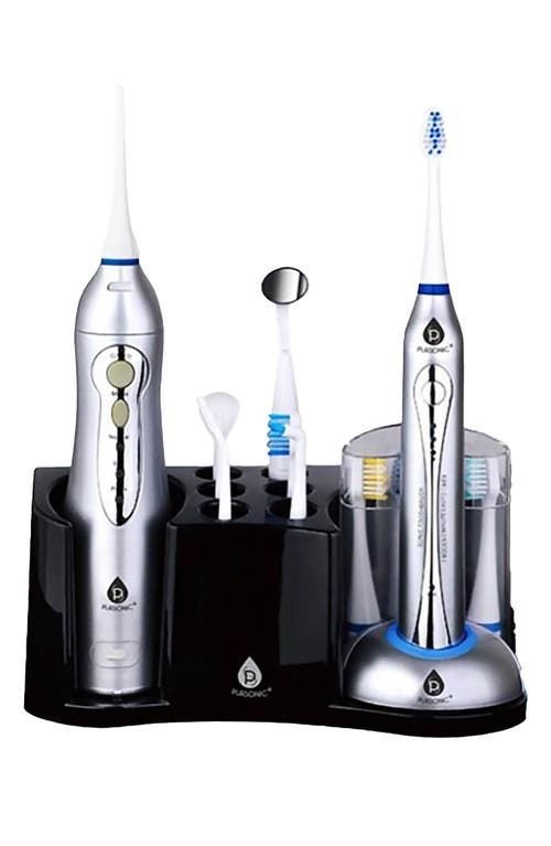 Pursonic Rechargeable Electric Toothbrush & Rechargeable Water Flosser