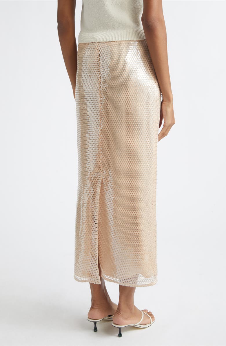 Toccin Leilani Sequin Knit Maxi Skirt, Alternate, color,