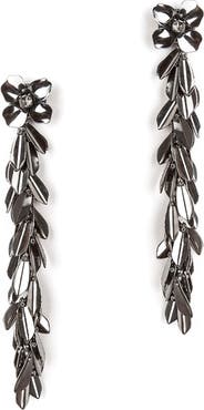 Deepa Gurnani Demeter Floral Drop Earrings