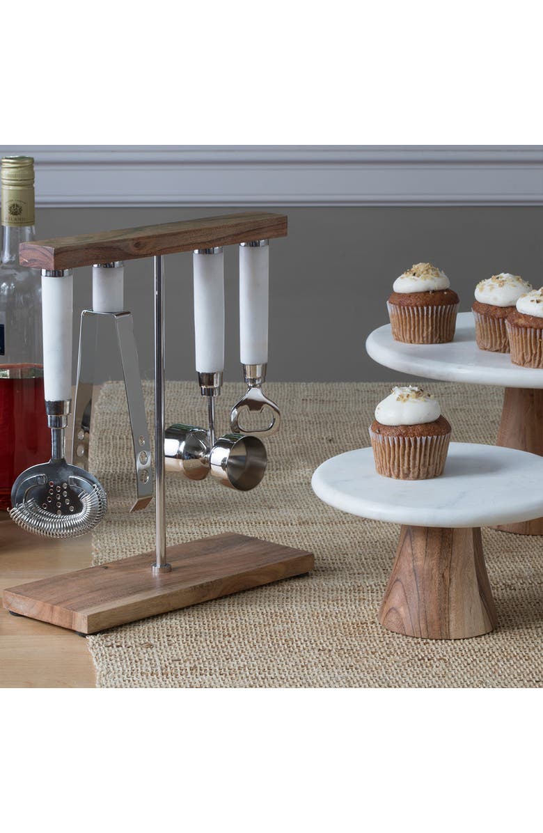Be Home Pavia Cake Stand, Alternate, color, White