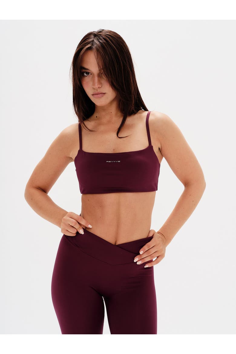 Luna Bra, Alternate, color, Mulberry Merlot