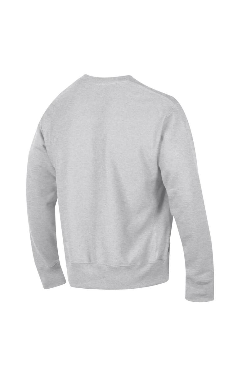 Champion Men's Champion Gray Villanova Wildcats Arch Over Logo Reverse Weave Pullover Sweatshirt, Alternate, color, 