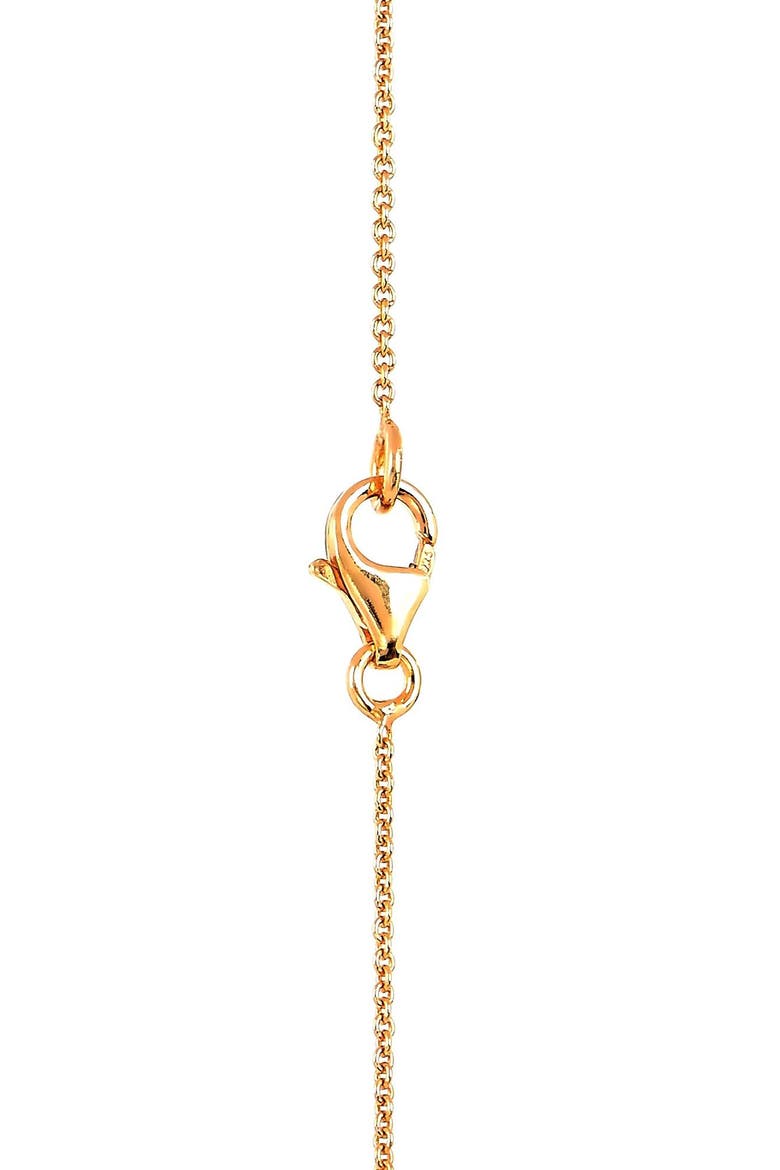 Primavera Made in Italy Heart Pendant Necklace, Alternate, color, GOLD