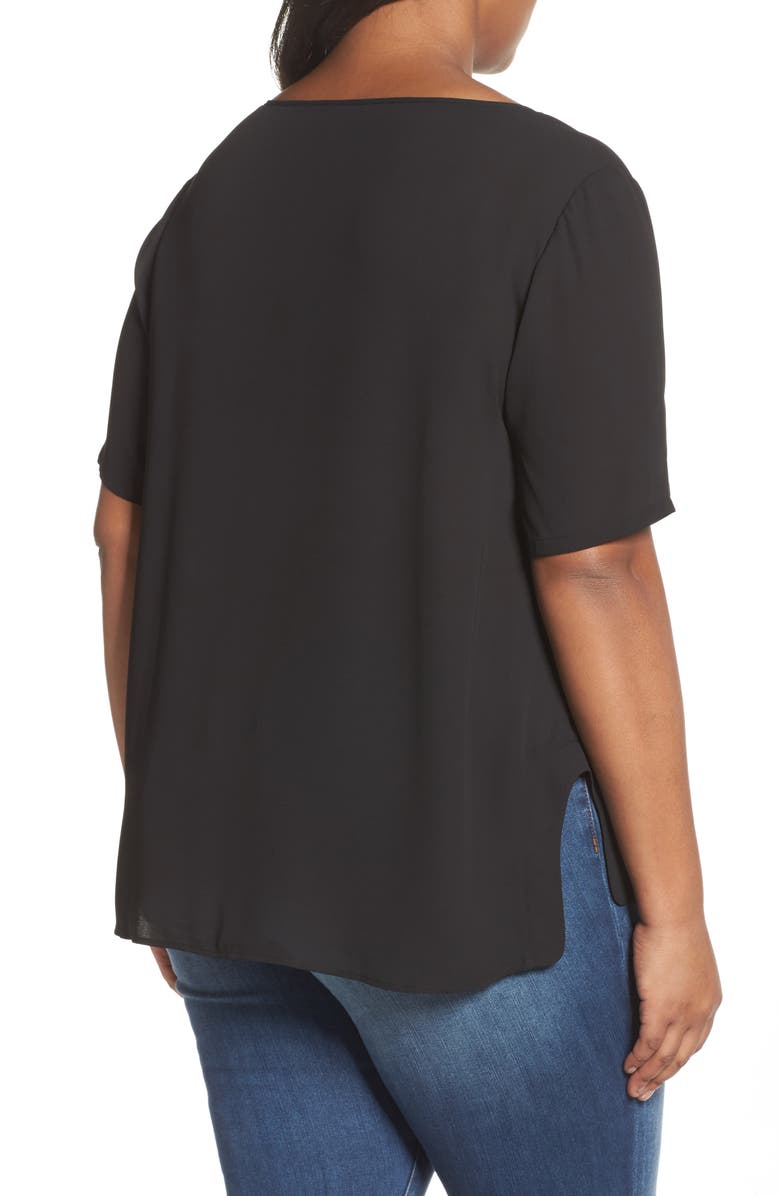 Sejour Curved High/Low Top, Alternate, color,