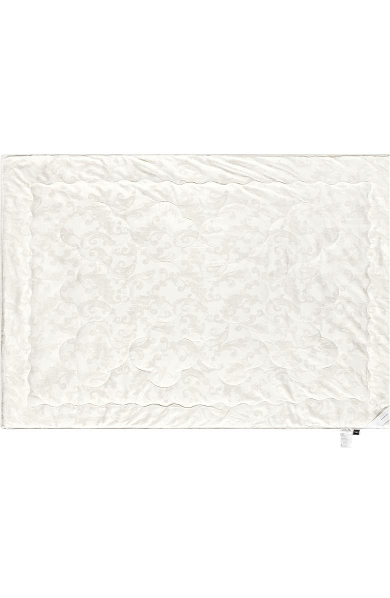 Togas Infinity Mulberry silk comforter, Alternate, color, White