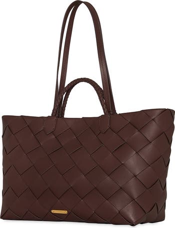 Frankie Woven Leather Tote