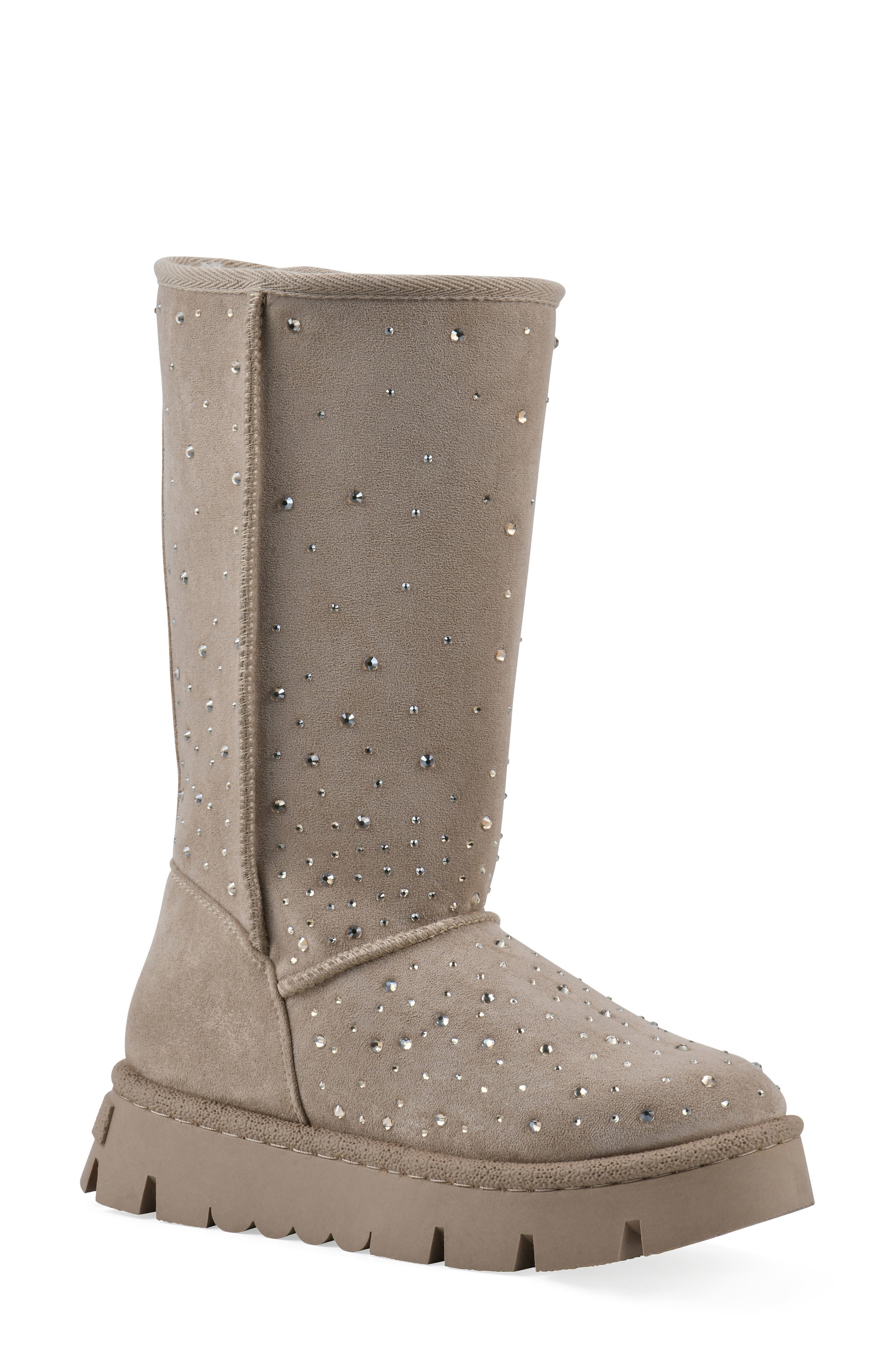  Dark Beige Faux Suede