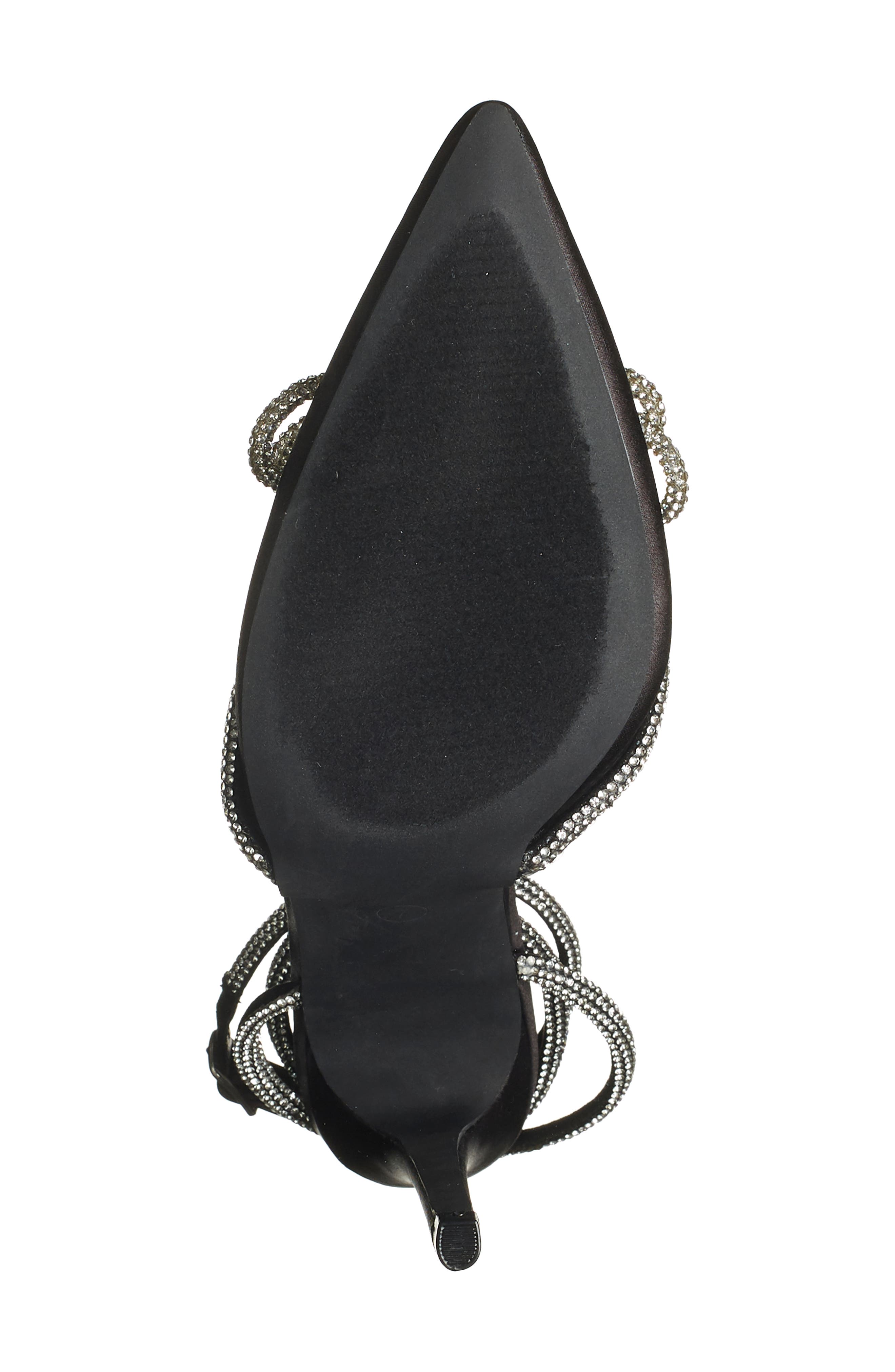 BERNESS Paris Satin Ankle Strap Pump, Alternate, color, 