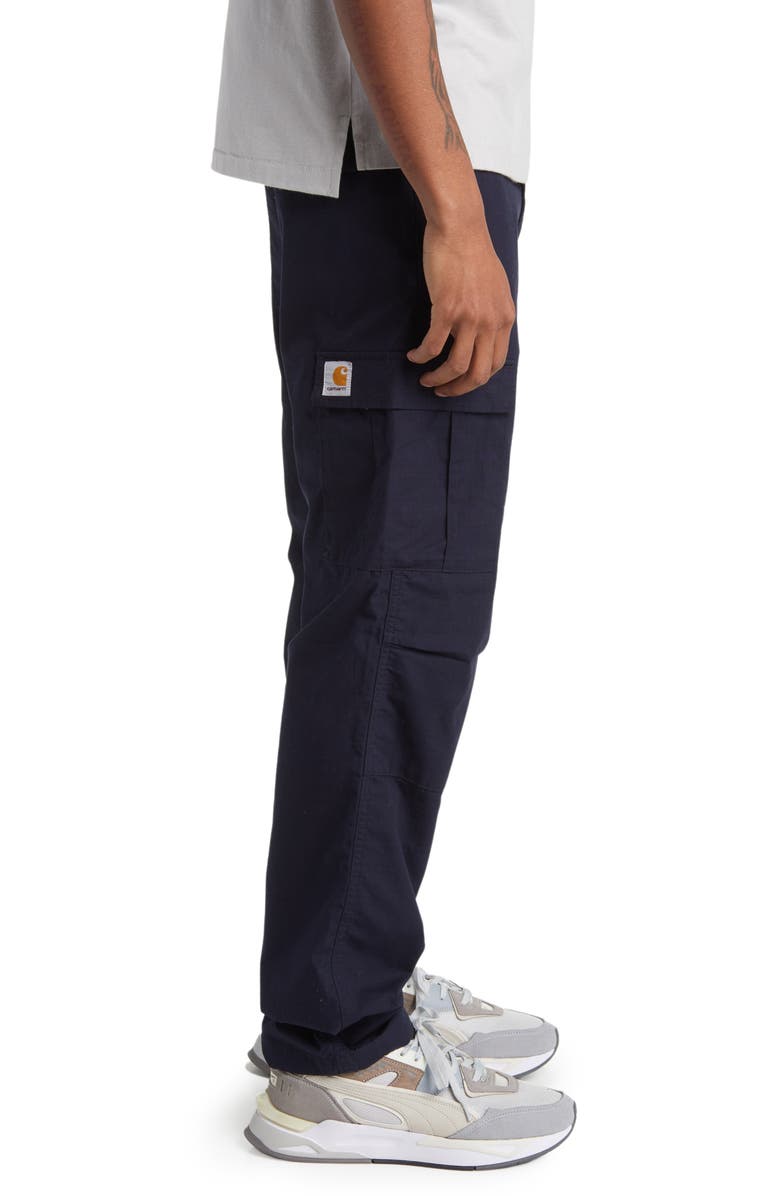 Carhartt Work In Progress Aviation Ripstop Cotton Cargo Pants, Alternate, color, Dark Navy