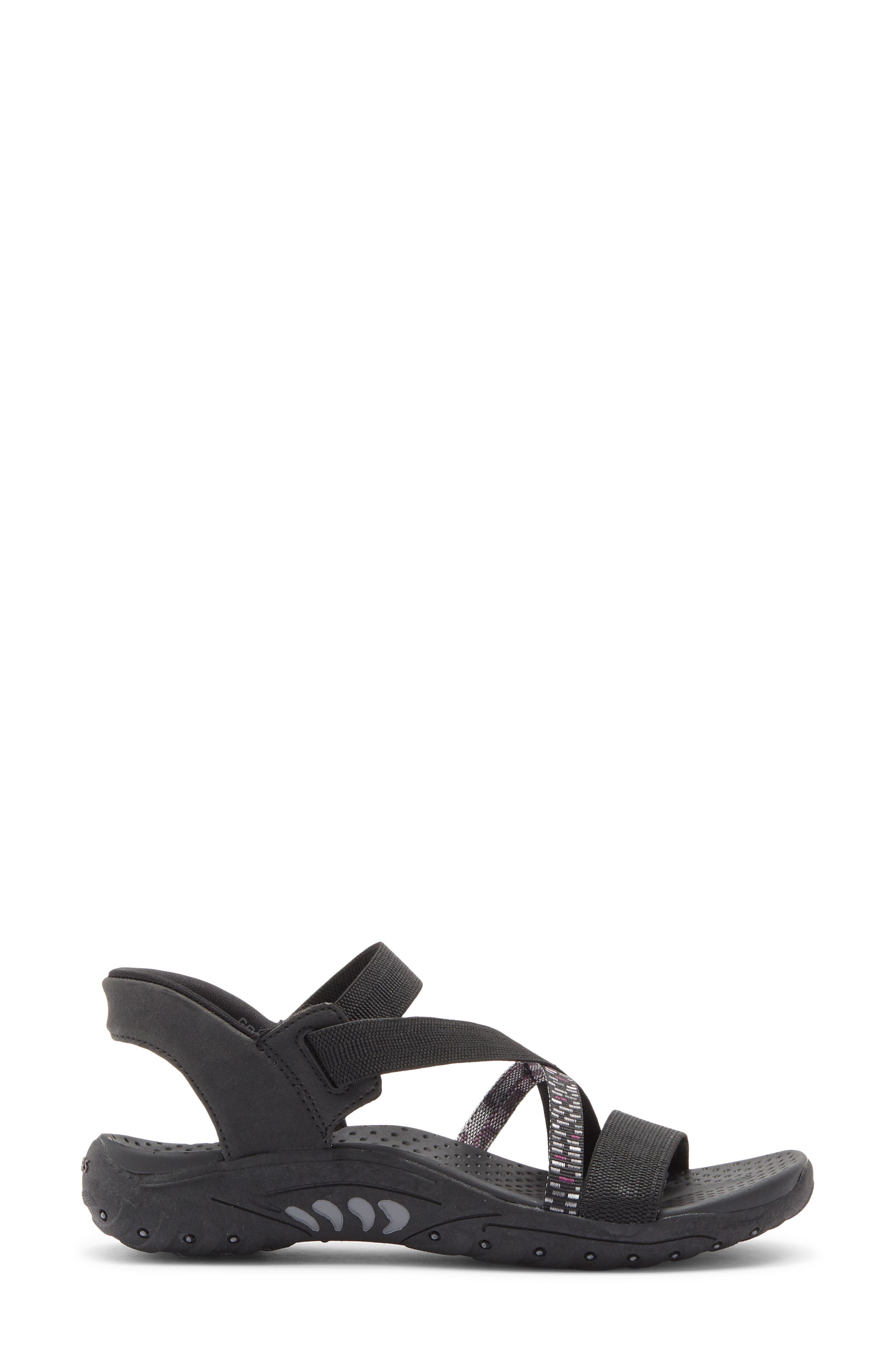 Reggae Swift Fit Sandal, Alternate, color, BLACK