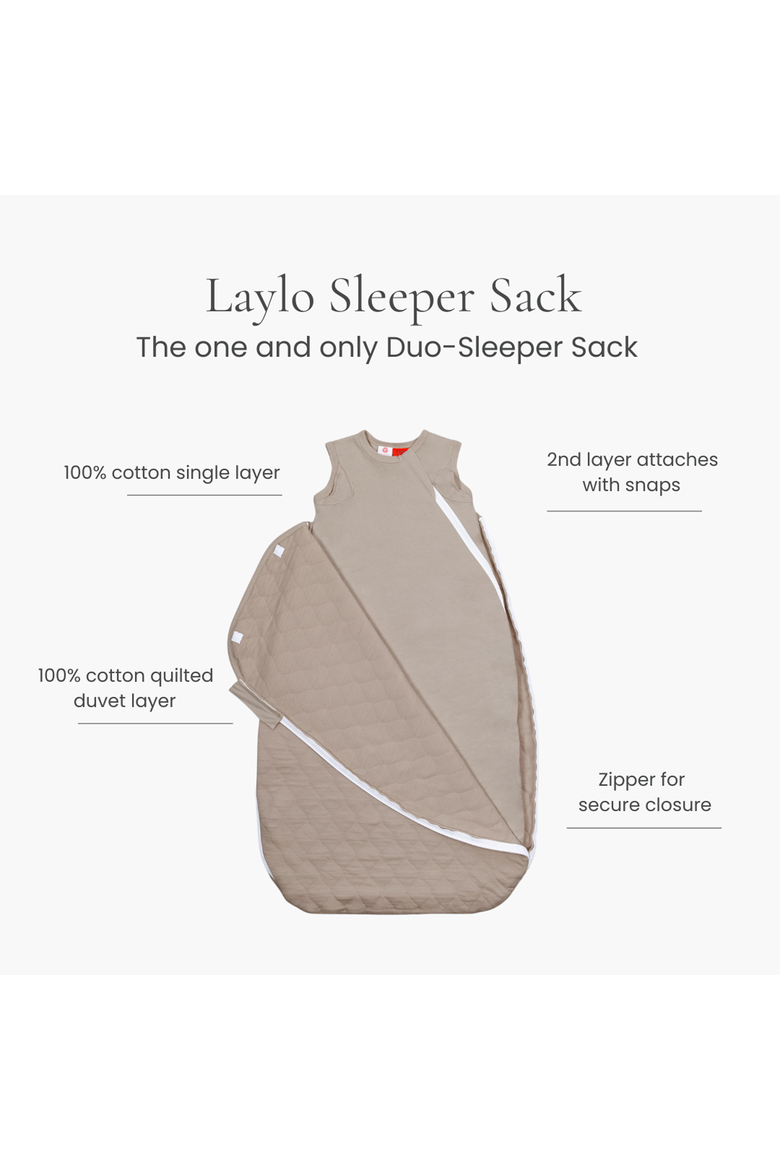 Baby Laylo Sleeper Sack DUO, Alternate, color, Sky