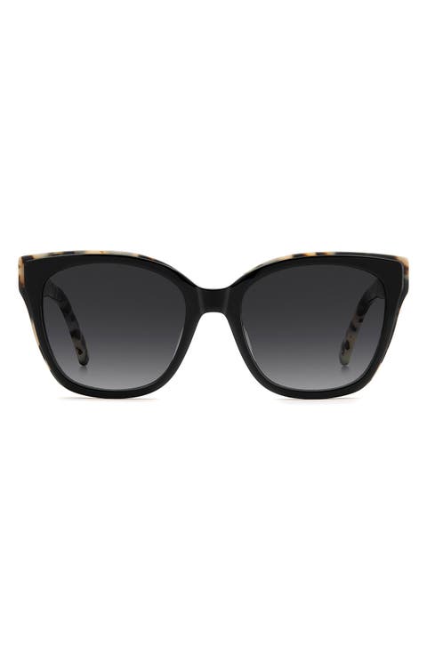 daesha 55mm square sunglasses