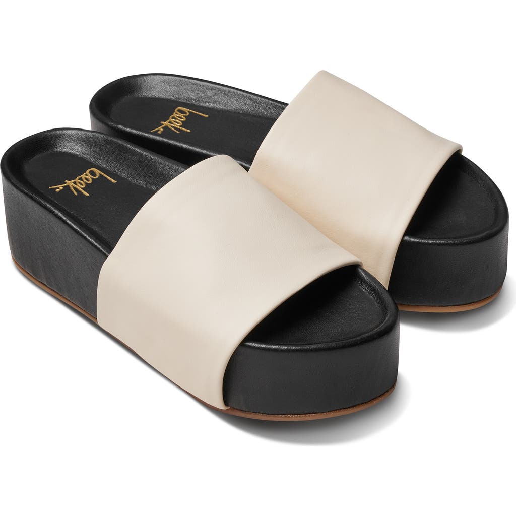 Beek Albatross Platform Sandal In Neutral