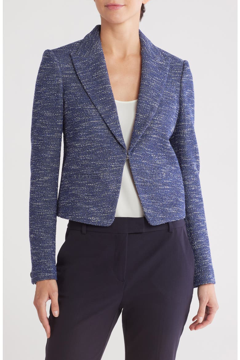 Elle Blazer, Main, color, BLUE MULTI
