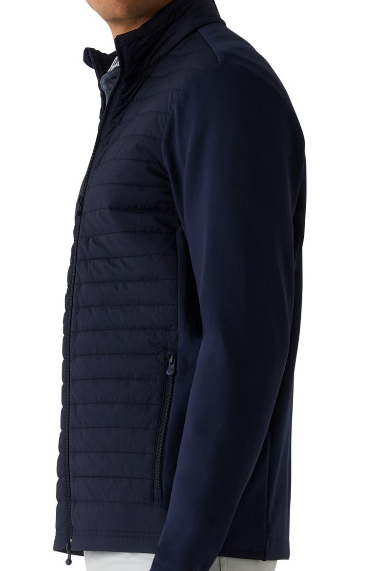 Yukon Water Repellent Hybrid Jacket, Alternate, color, MALTESE BLUE