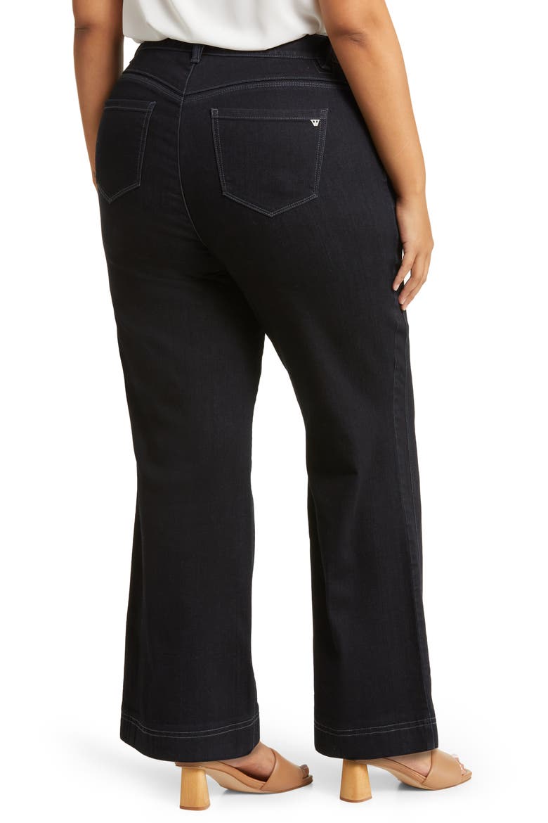 Gracie Skyrise Double Side Seam Wide Leg Jeans, Alternate, color, INDIGO