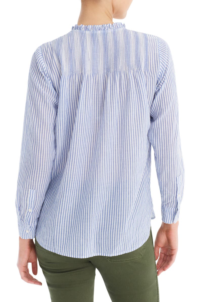 J.Crew Classic Stripe Popover Shirt, Alternate, color,