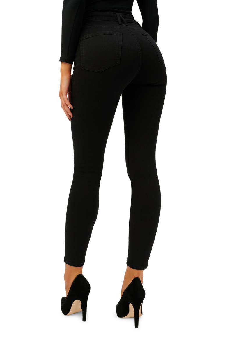 Good Legs High Rise Skinny Jeans, Alternate, color, BLACK001