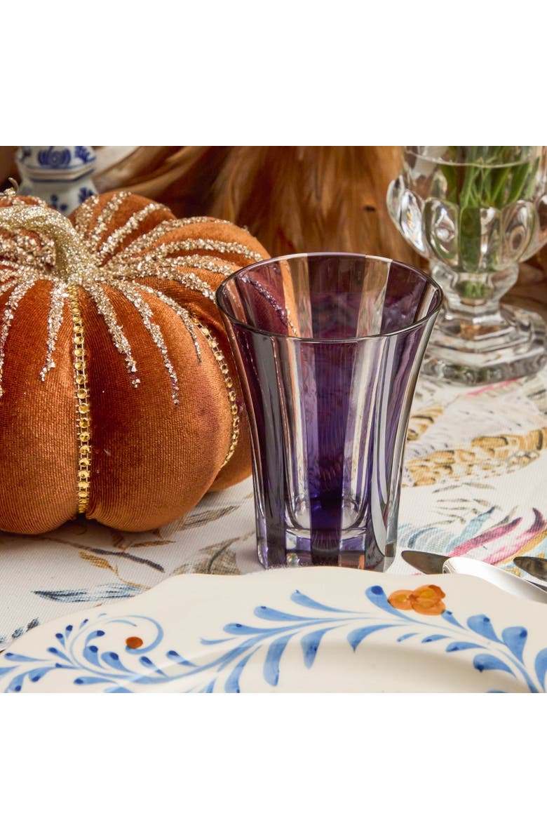 Mrs. Alice Purple Positano Glasses, Alternate, color, Purple