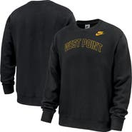 Nike Men's Nike Black Army Black Knights 2026 West Point Classic Collection Club Fleece Sweatshirt