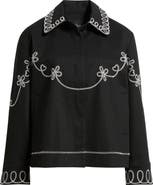 Rails Keaton Embroidered Cotton Jacket