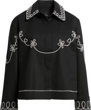 Rails Keaton Embroidered Cotton Jacket