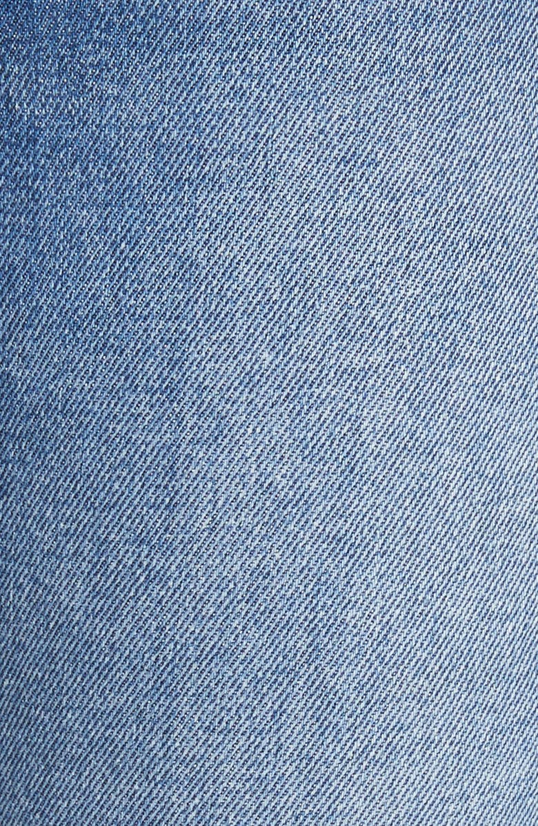 Veronica Beard Ines Lace-Up Crop Girlfriend Jeans, Alternate, color,