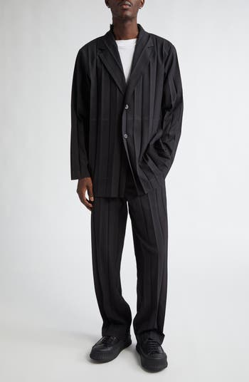 Homme Plissé Issey Miyake Edge Ensemble Pleated Single Homme Plissé Issey Miyake Edge Ensemble Pleated Single