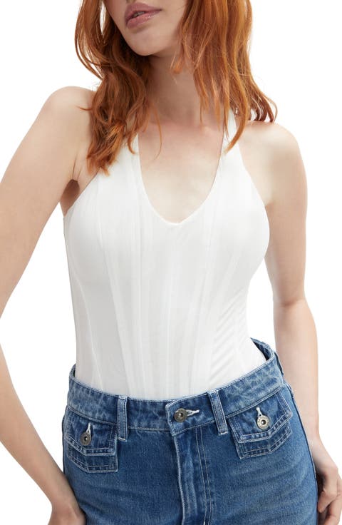 Trey Halter Bodysuit
