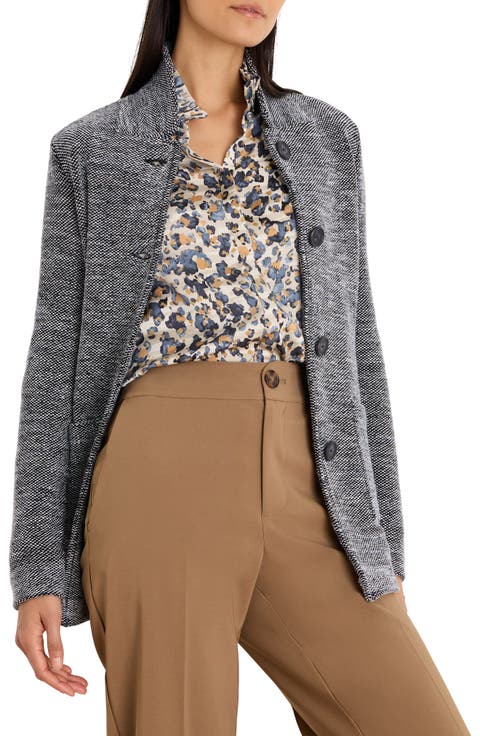 Tweed Stitch Sweater Jacket