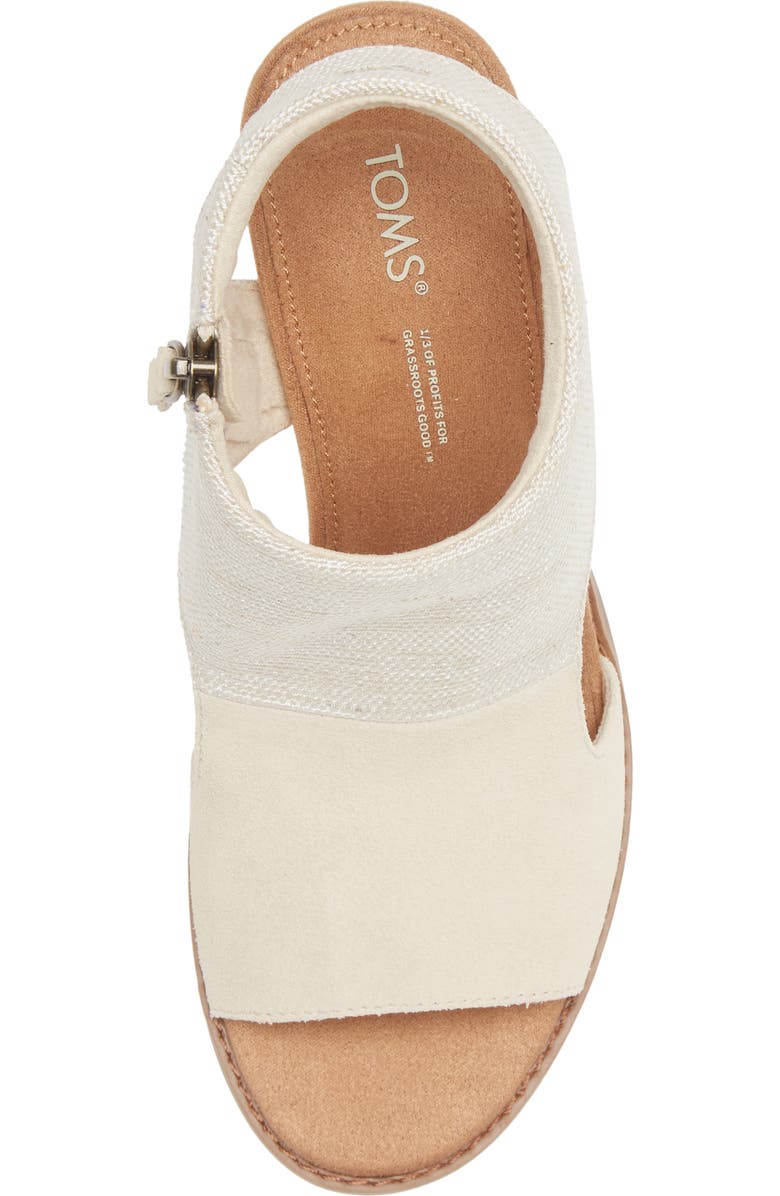 TOMS Eliana Cutout Sandal, Alternate, color,