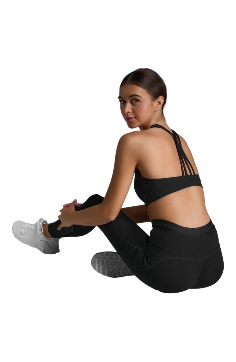 2XU Form Strappy Low Impact Bra, Alternate, color, Black/Black