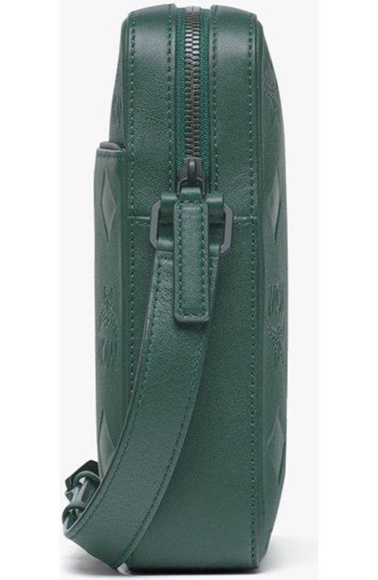 MCM Klassik Crossbody in Maxi Monogram Leather, Alternate, color, Green