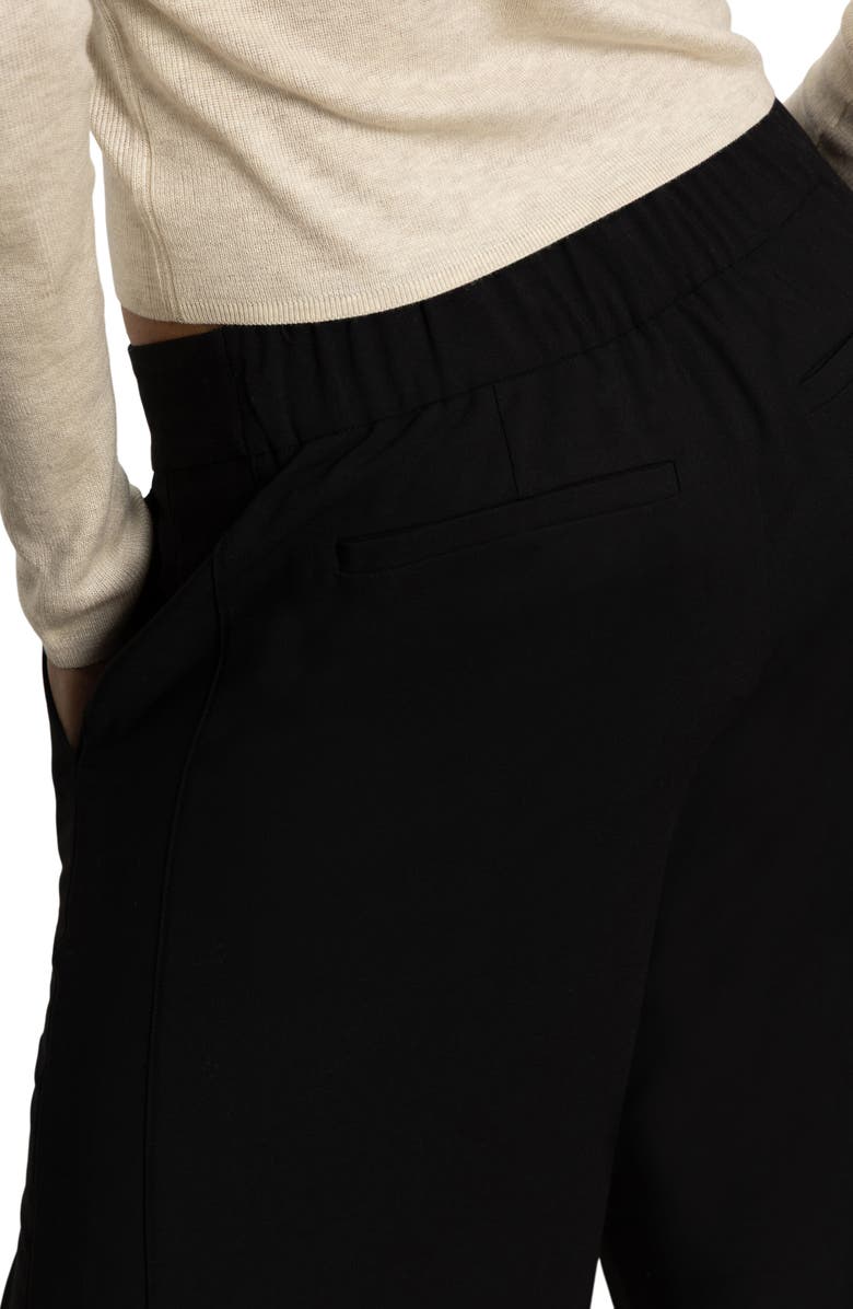 Sanctuary Modern Gab Wide Leg Pants, Alternate, color, Black