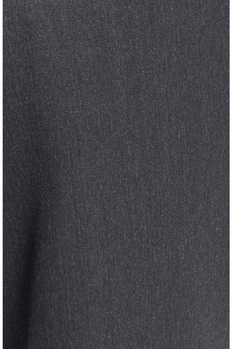 Pleated Classic Fit Wool Gabardine Dress Pants, Alternate, color, CHARCOAL