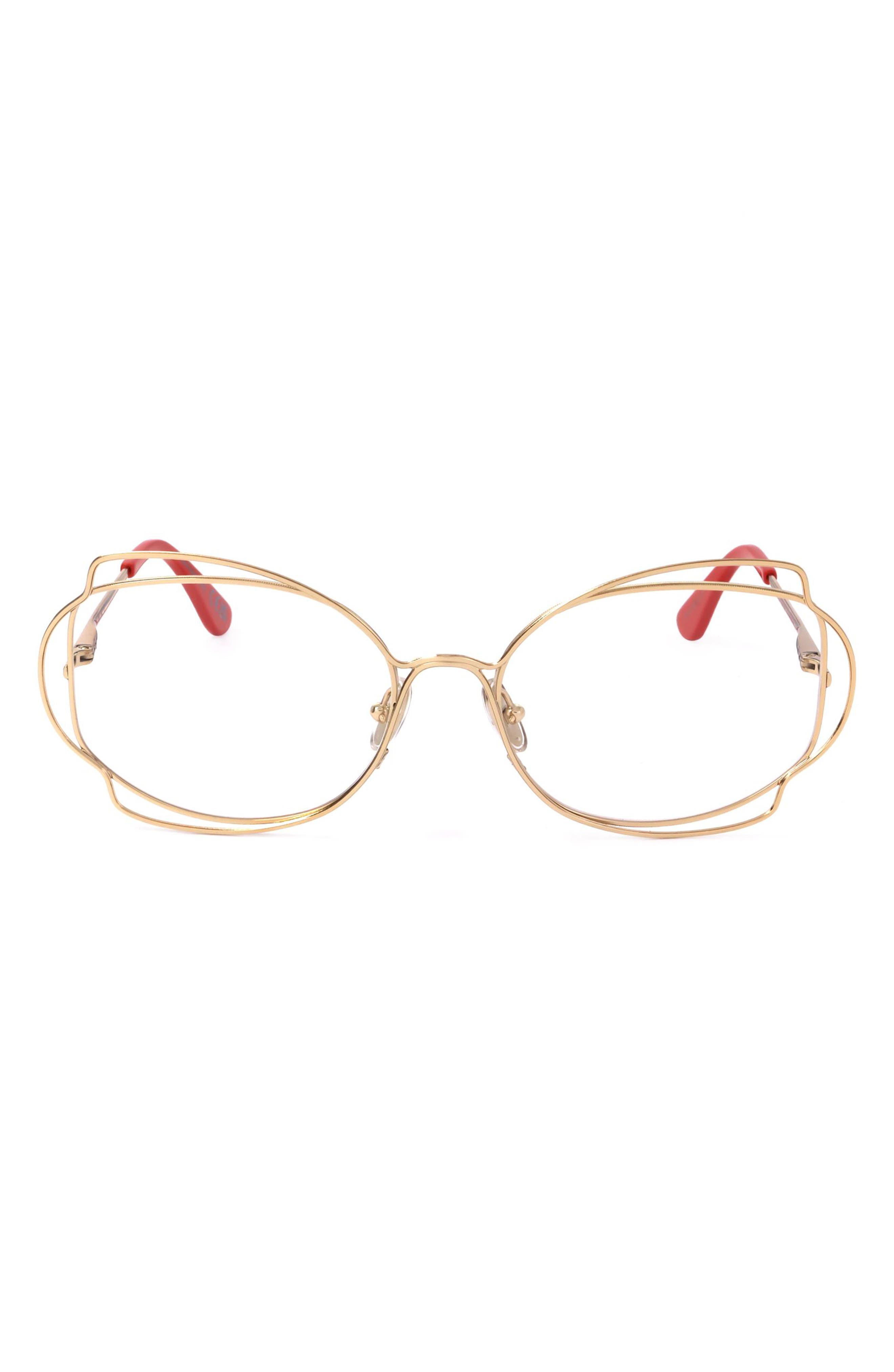 Marni 58mm Round Reading Glasses
