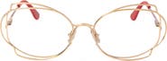 Marni 58mm Round Reading Glasses