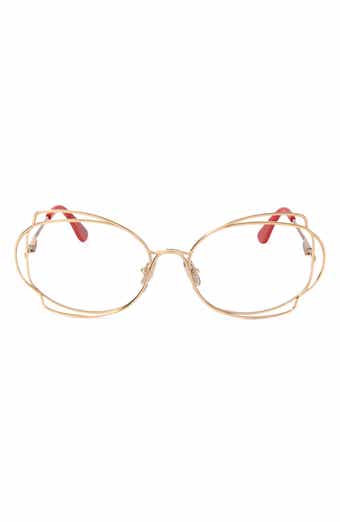 Marni 58mm Round Reading Glasses