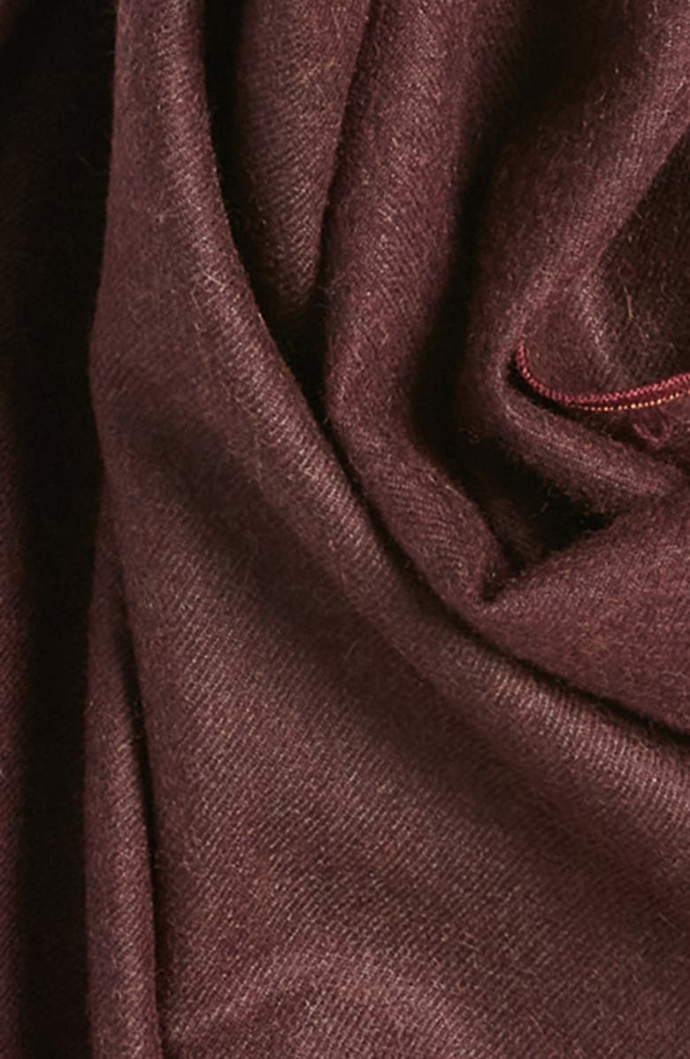 CLIFTON WILSON Solid Cashmere Scarf, Alternate, color,