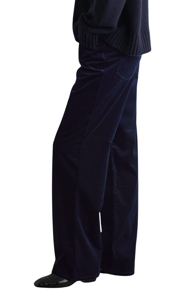 COS Corduroy Pants, Alternate, color, Blue Dark